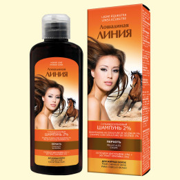 Pharma Group Horse Line – Anti-Dandruff Shampoo 2% for Oily Hair, 200 ml