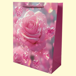 Geschenktasche 12er Set, 18 x 24 x 8,5 cm
