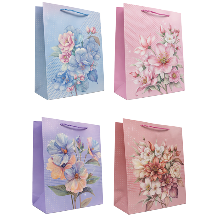 Подарочный набор из 12 пакетов, 26 x 32 x 10 см