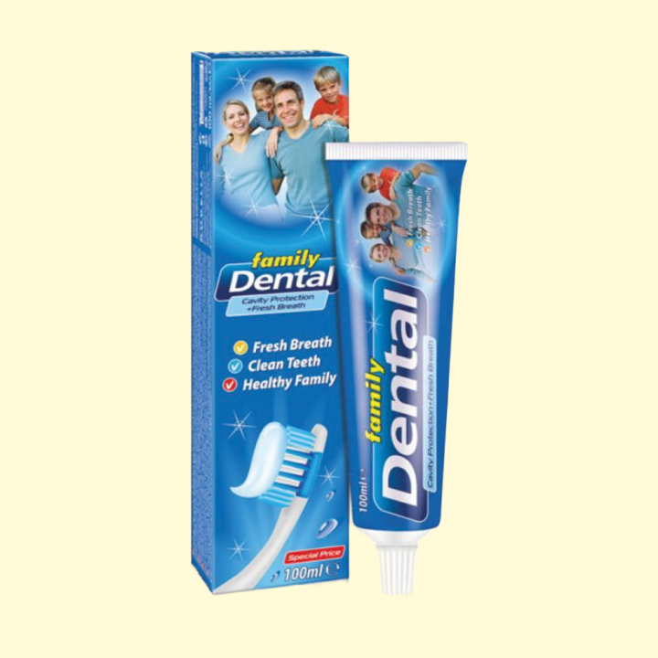DENTAL Family toothpaste, cavity protection and fresh breath, 100 ml