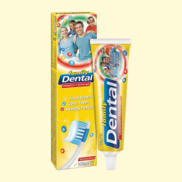 DENTAL Family зубная паста, витамины и минералы, 100 мл