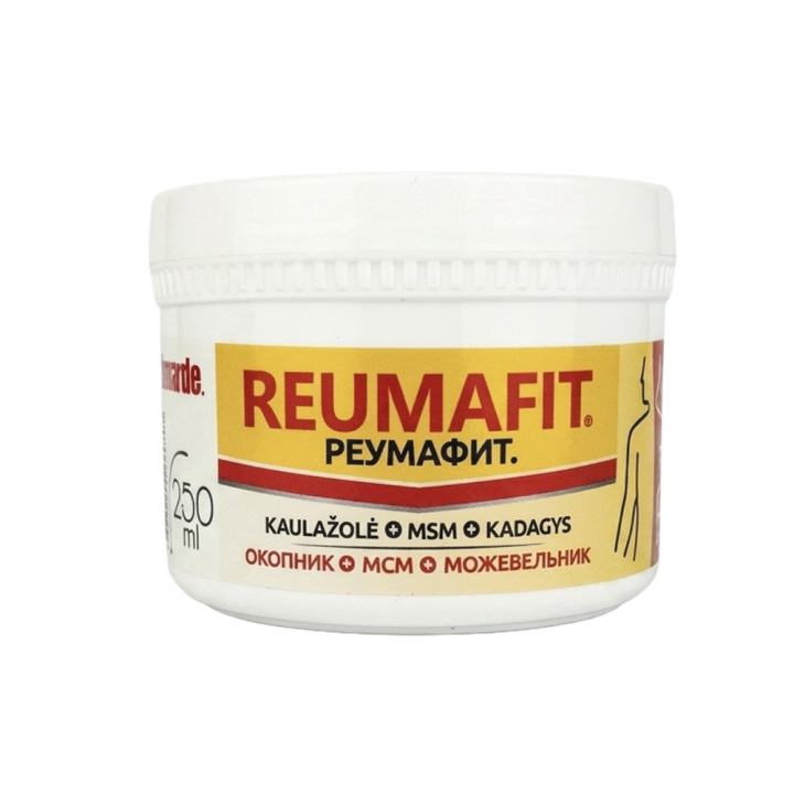 REUMAFIT herbal gel with comfrey, juniper extract and MSM, 250 ml