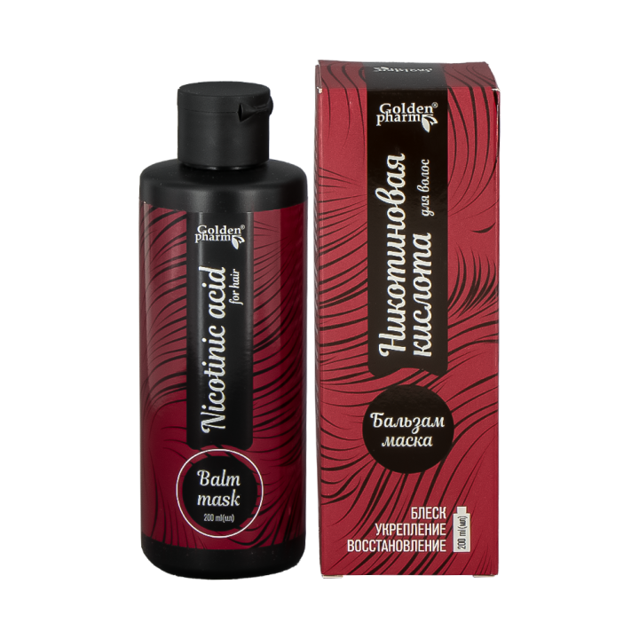 Balsam-Maske für Haare Nikotinsäure, 200 ml