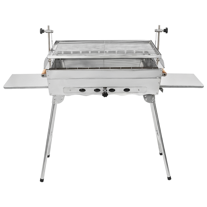 Mangal IDEAL neu, HLB: 60 x 57,5 x 26,5 cm, mit Kohlebehälter, Edelstahl 2 mm, rostfrei.