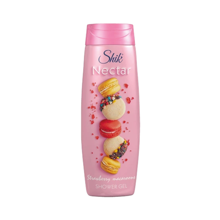 SHIK Nectar Duschgel Erdbeer-Makronen, 400 ml