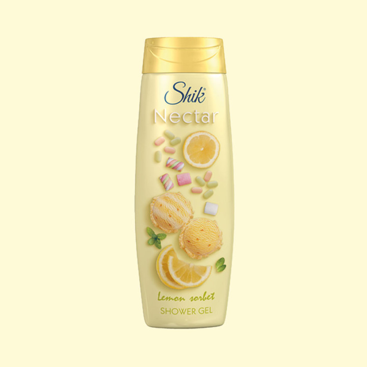 Гель для душа SHIK Nectar Лимонный щербет, 400 мл