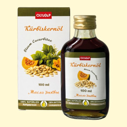 Kürbiskernöl, 100 ml, mehrsprachige Verpackung: RU, DE, EN, FR, ES, IT *