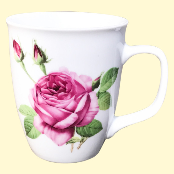 4-Tassen-Set Spanische Rose, 0,4 L *