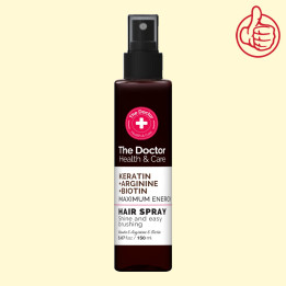 Haarspray The Doctor Health & Care Ingwer + Koffein Stimulierend