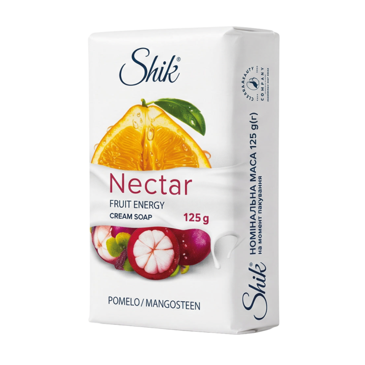 Твердое крем-мыло Shik Nectar помело и мангостин, 125г *