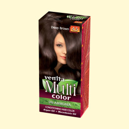 Ammoniakfreie Farbe MULTI COLOR Dunkelbraun 4.5 *