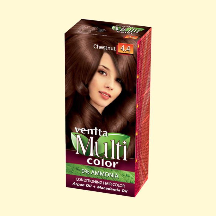 Ammoniakfreie Farbe MULTI COLOR Kastanie 4.4 *