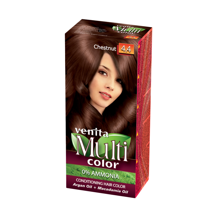 Ammoniakfreie Farbe MULTI COLOR Kastanie 4.4 *