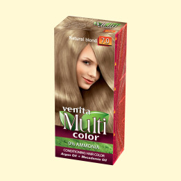 Ammoniakfreie Farbe MULTI COLOR Natural Blond 7.0 *