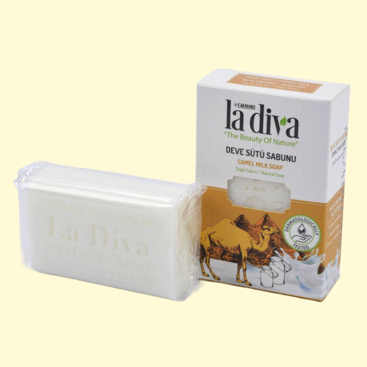 La Diva Naturseife mit Kamelmilch, 100 g