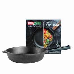 Brizoll Cast iron frying pan Ø 26 cm, H:6,55 cm