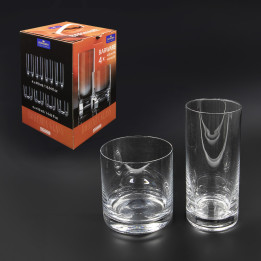 Gläser-Set BARWARE, 4 x 470 ml und 4 x 410 ml