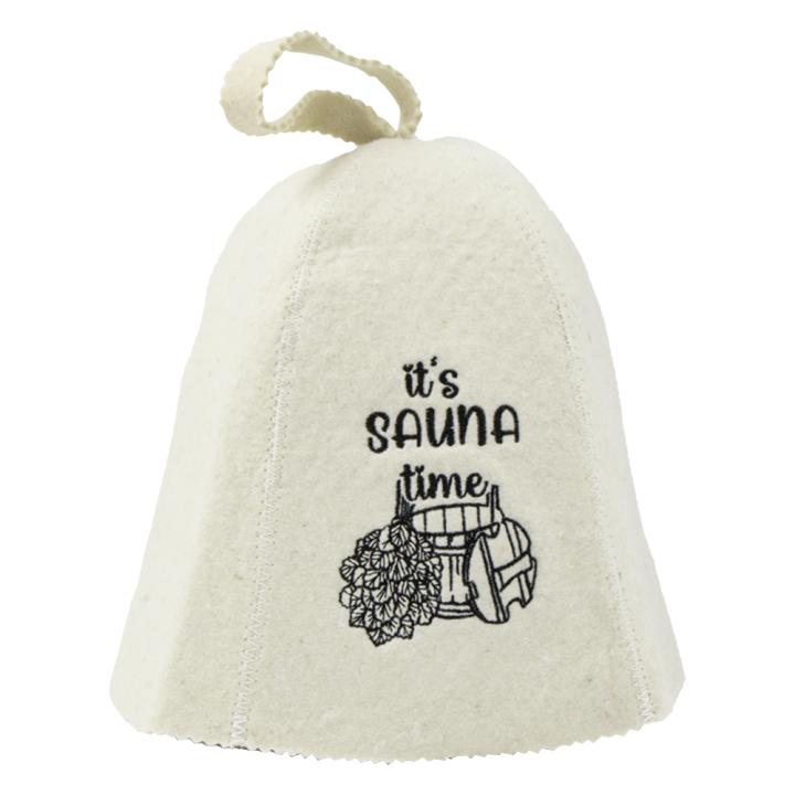 Шапочка банная It´s Sauna time войлок