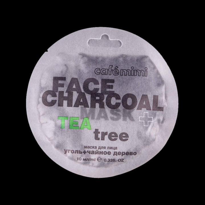 Gesichtsmaske Bambuskohle & Teebaum Cafe Mimi  10 ml