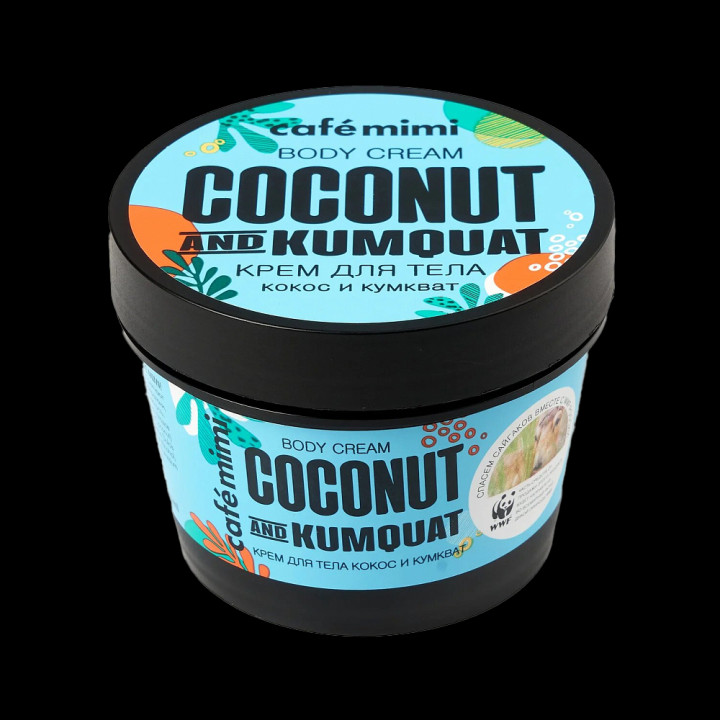 Körpercreme - Banane und Litschi Cafe Mimi 110 ml