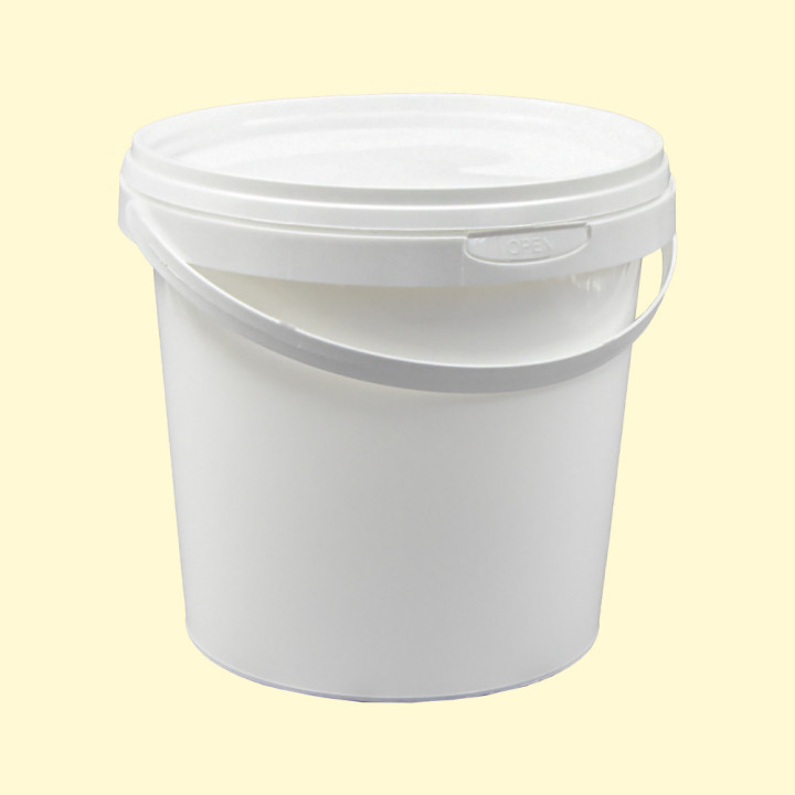 Set of containers 50 pieces 1000 ml, plastic white Ø13cm Not for resale on the Internet