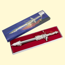 Souvenir Kortik silver-colored, 32 cm