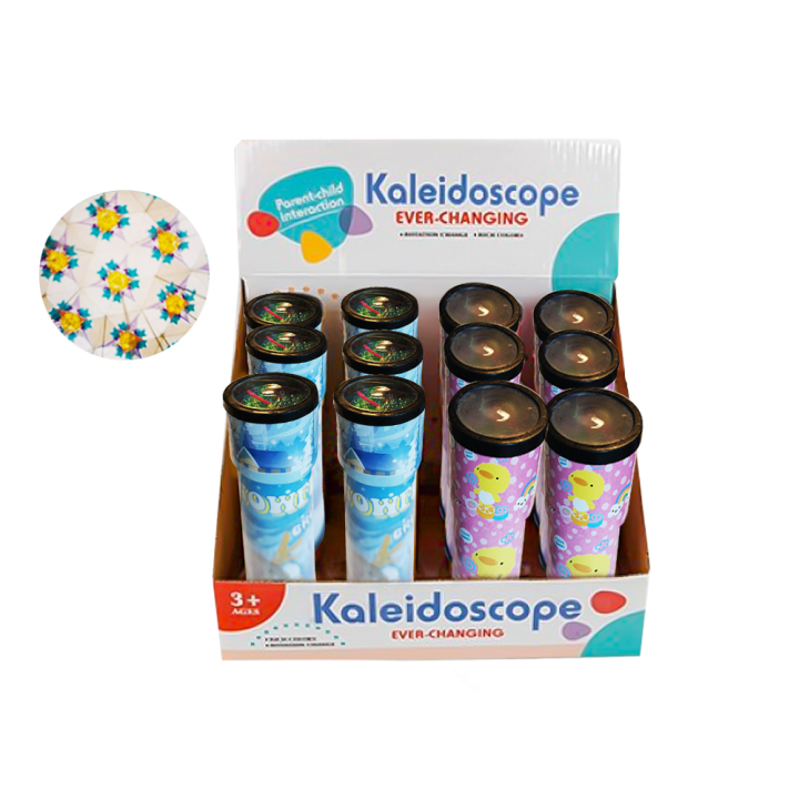 Kaleidoskop Set 17 cm 2 Farben 12 St