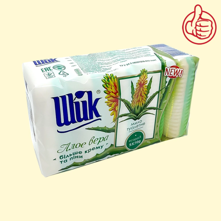 Kosmetik Seife Stück 50/50 Shik Aloe Vera 5x70g
