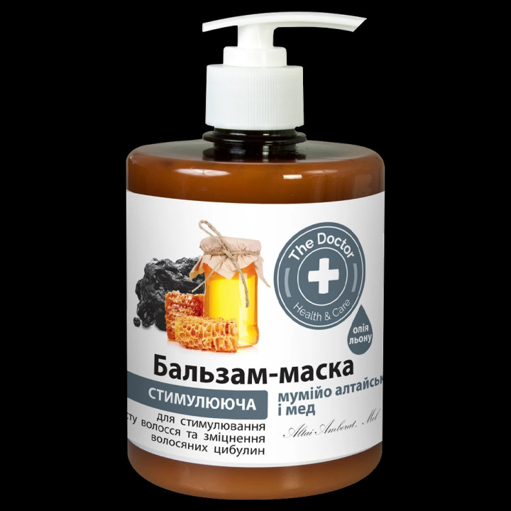 Haarmaske Domaschnij Doktor Mumijo und Honig, 500 ml
