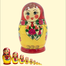 Matryoshka Semyonovskaya Anyuta M10 17cm