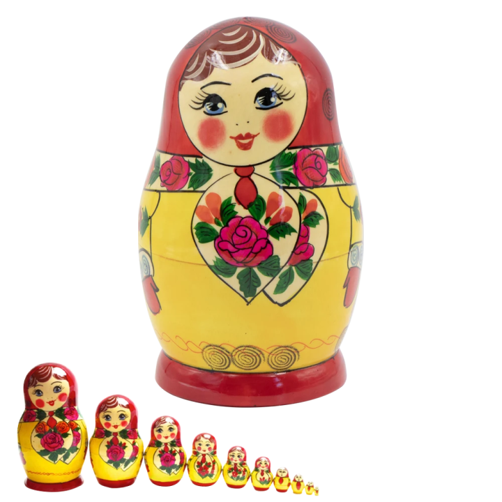 Матрёшка Семеновская Анюта М10 17см
