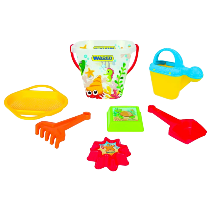 Sandspielzeug Sandeis-Set Wader 7-teilig