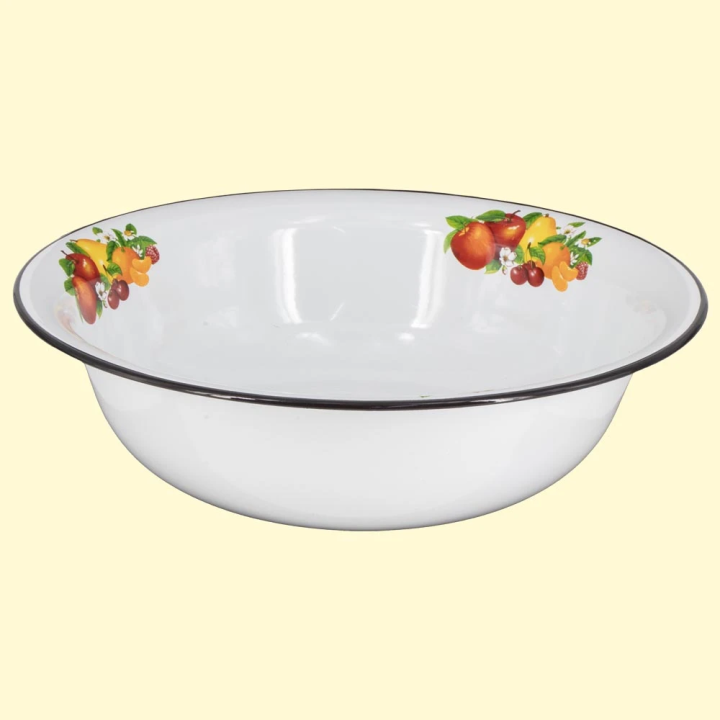 Wasserschüssel 9 L, emailliert, "Frucht Fantasie "