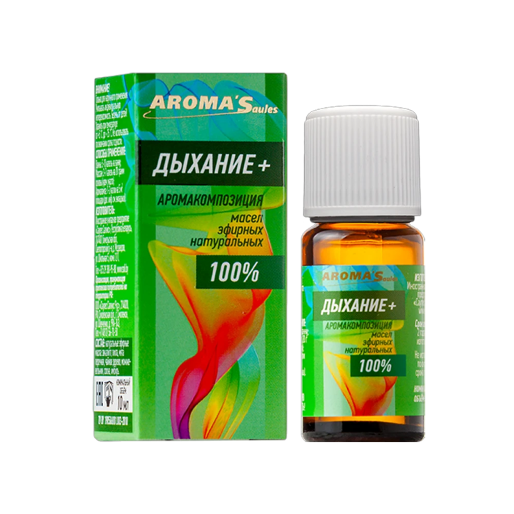 Aroma Zusammensetzung von ätherischen Ölen ATMUNG+ AROMA'Saules 10 ml