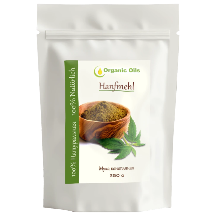 Мука конопляная Organic Oils, 250 г
