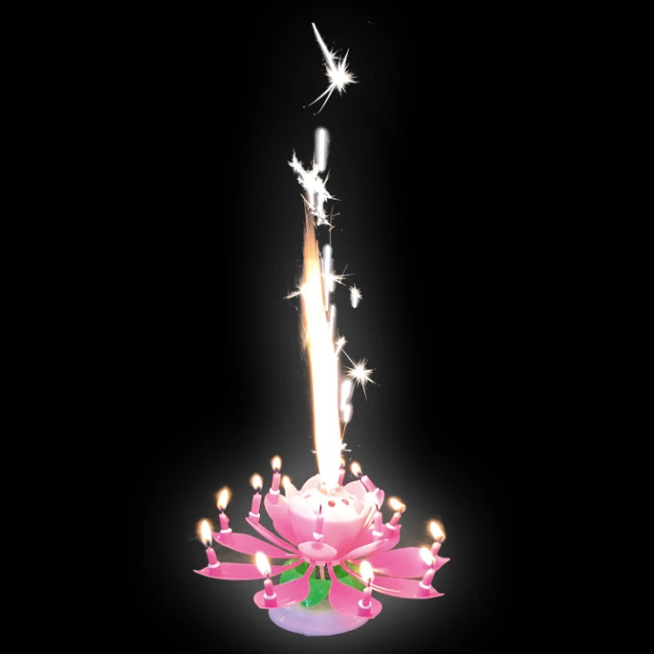 MUSIKKERZE - HAPPY BIRTHDAY- Melodie, Rose