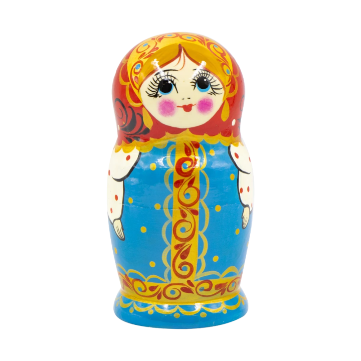 Matrjoschka Sarafanchik M5, ca.16 cm