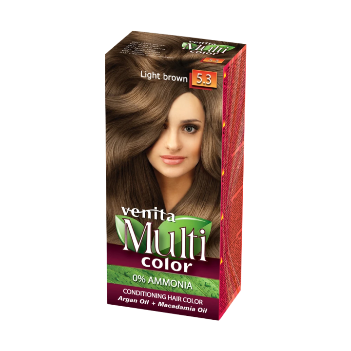 Ammoniakfreie Farbe MULTI COLOR Hellbraun 5.3