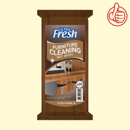 Cleaning cloths for furniture and wooden surfaces Ultra Fresh 20 sheets
