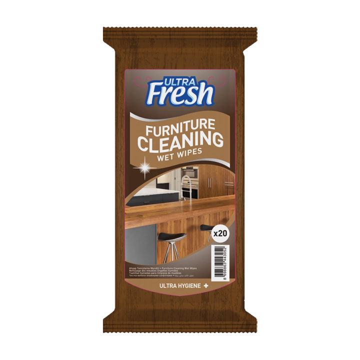 Cleaning cloths for furniture and wooden surfaces Ultra Fresh 20 sheets