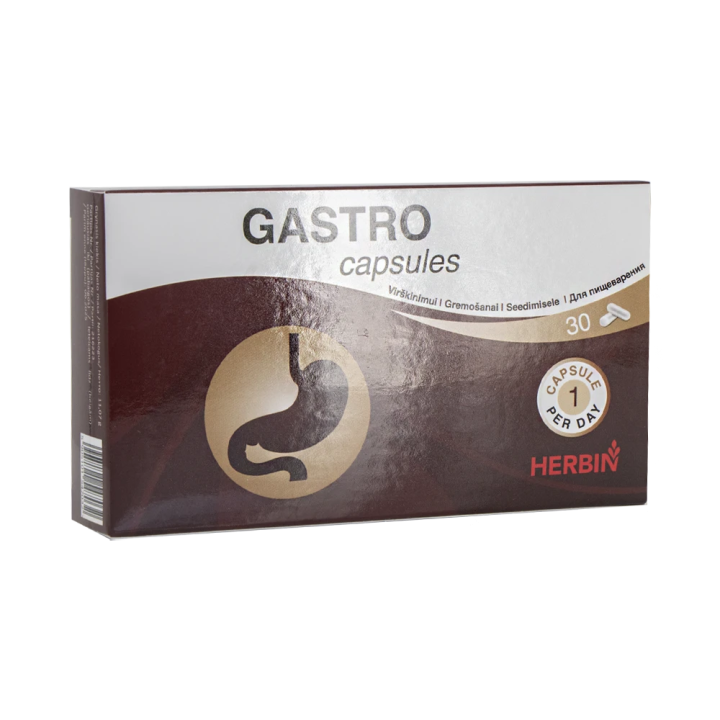 Gastro for digestion HERBIN 30 capsules