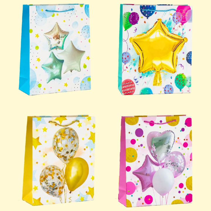 Gift set of 12 bags 26x32x10 cm