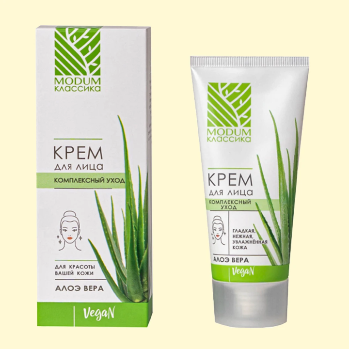 Gesichtscreme MODUM Aloe Vera Komplexpflege 50 g