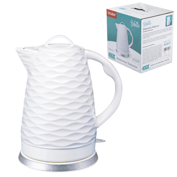 Electric kettle - Welle 1,7 l 1500W, ceramic