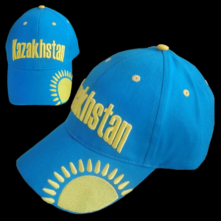 Kappe Kazakhstan, türkis