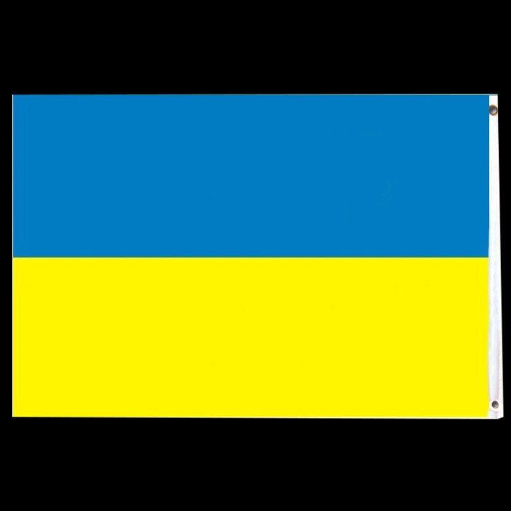 Flagge Ukraine, 90 x 150 cm, mit zwei Ösen *