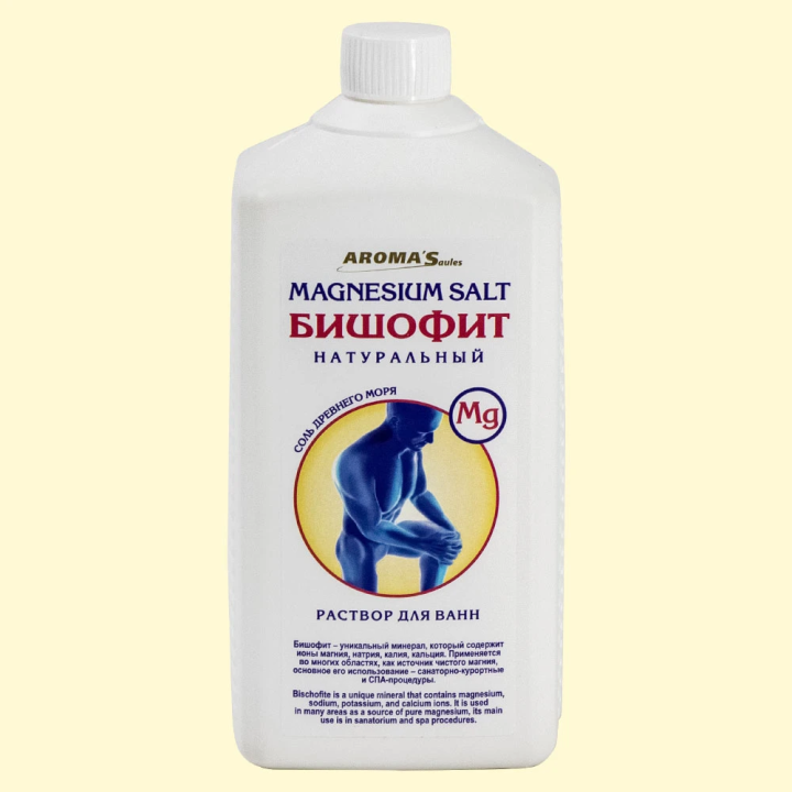 AROMA'Saules Ancient Sea Salt Bischofite liquid bath solution 1000 g