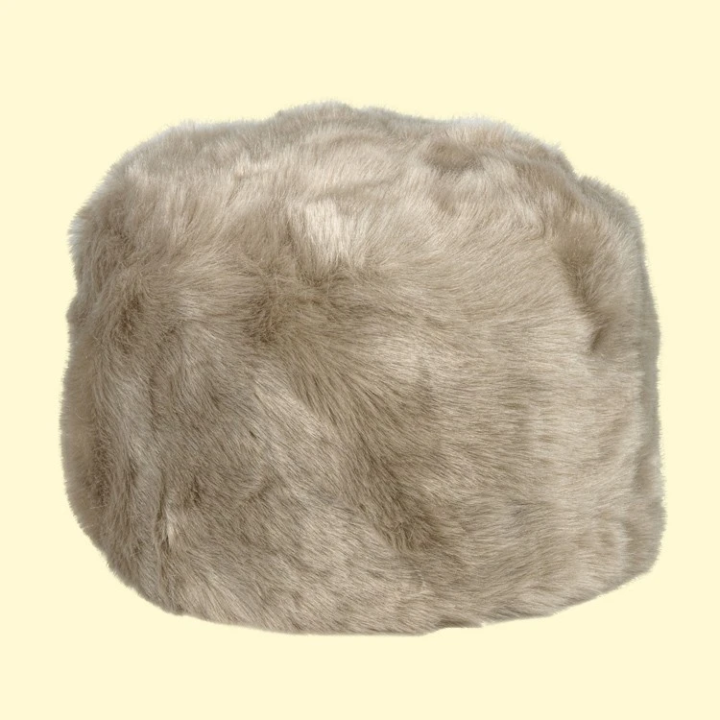 Bojarka, Wintermütze für Damen, 100% Acryl, beige