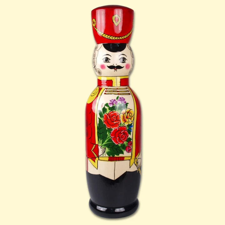Flaschen-Etui Hussar, für Flasche 0,5 L, 39 cm