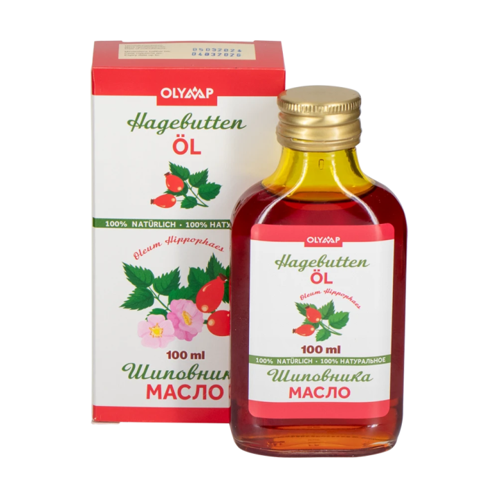 Масло шиповника, 100 мл, многоязычная упаковка: RU, DE, EN, FR, ES, IT *
